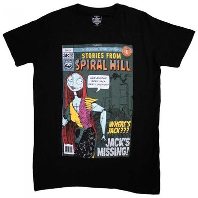 The Nightmare Before Christmas Unisex Adult Spiral Hill Sally T-Shirt