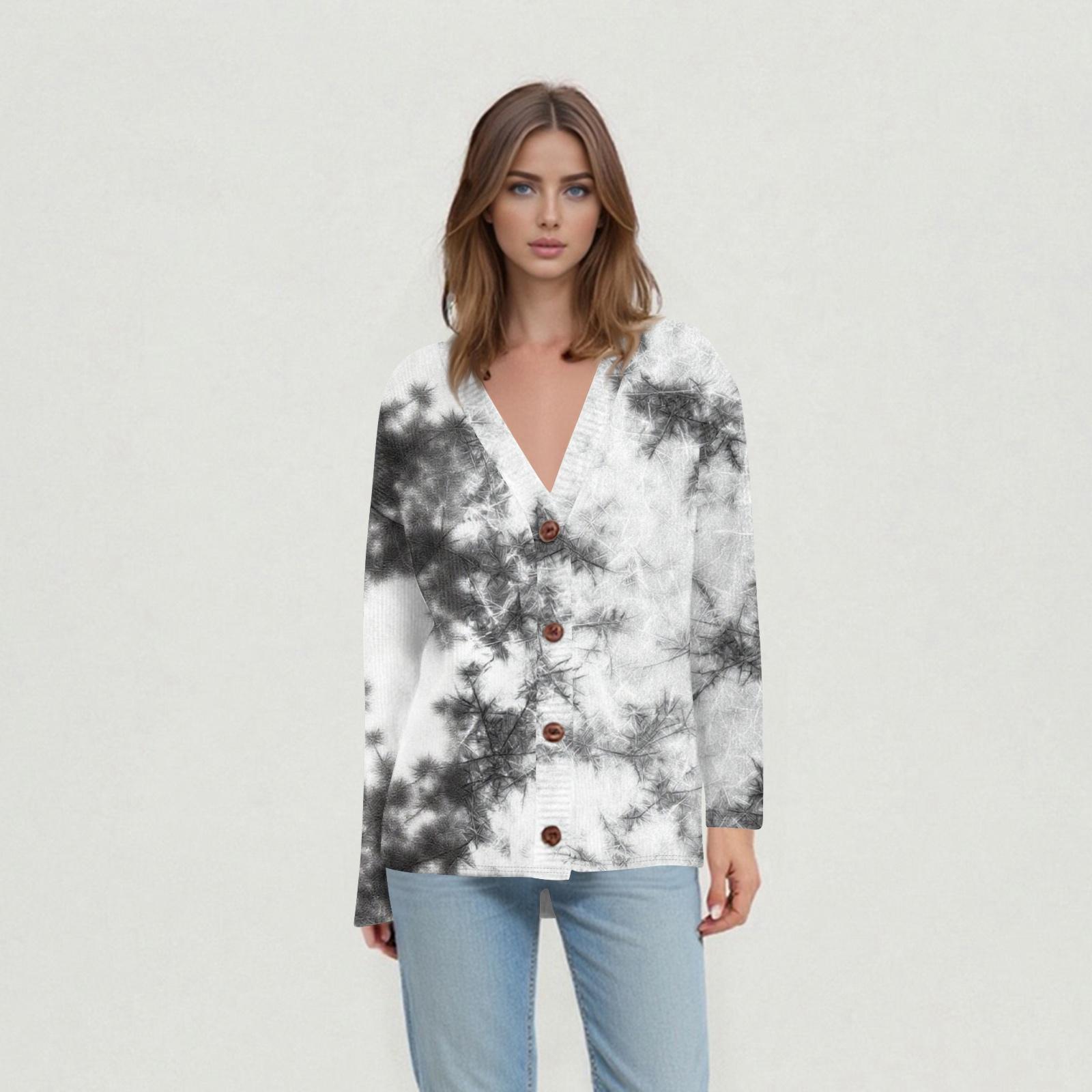 

Женские повседневные топы на каждый день Вязаный кардиган-жакет L