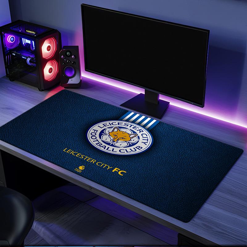 Leicester City Football Club mouse pad, rubber base, esports desk mat, mouse pad for gamers and office use, gaming desk , easy to clean mat