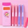 8Pcs Multi-Purpose Correct Pen Grip Posture Ballpoint Pen ST Tip Quick Drying Erasable Pen 0.5mm Neutral Pen Students Gift