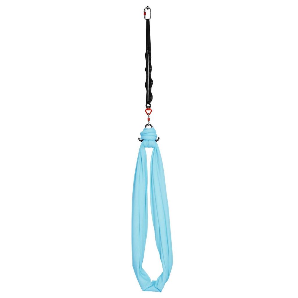 Aerial Yoga Hammock, Maximum 136.07 kg Load Aerial Silk, Yoga Swing with Nylon Fabric, Daisy Rope, PE Zipper Bag, Gymnastics Swings Suitable for Men