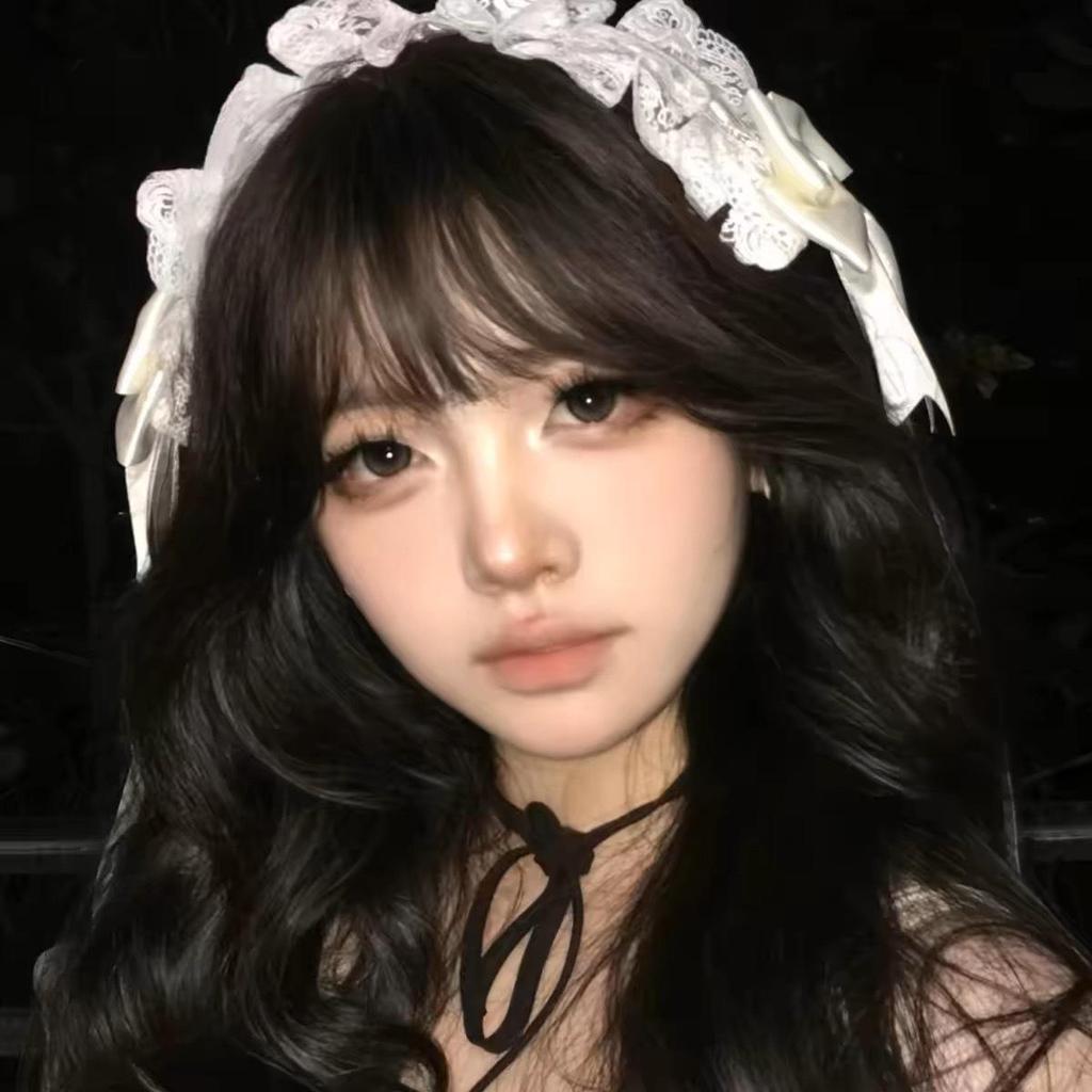 Lolita Vitt Spetsrosett Hårband - Fransk Retro Söt Hovstil Håraccessoar