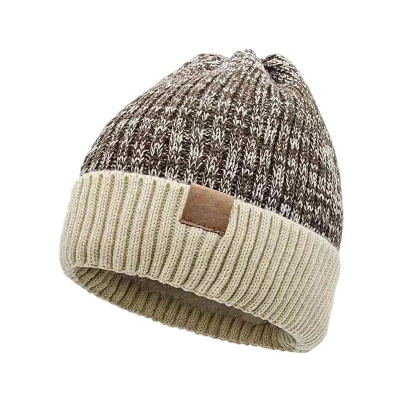 Pullover Cuff Head Cover Stretchy for Outdoor Sports Warm Hat Stretchy Elastic Headgear Hat for Winter