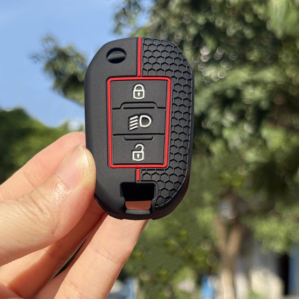 

Soft Key Case For Opel Corsa F Grandland X For Citroen C2 C5 C4 Cactus C8 C3 For Peugeot 208 2008 508 408 308 3008 Car Key Caps