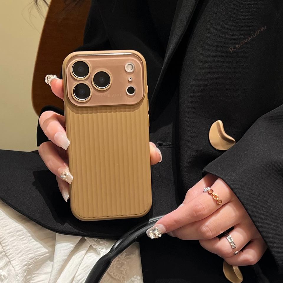 Big Window Official Phone Case For For Iphone 17 Air 16 1 14 Plus 12 13 16 Pro Max Liquid Silicone Soft Protector Cover