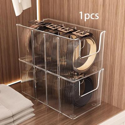 Belt Organizer Belts Holder Easy To Clean for Tie Rack Multi Compartments Store Window Dressing