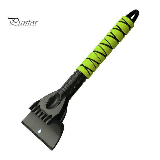 

Лопата для уборки снега Скребок для льда Инструмент для удаления снега и инея с лобового стекла с поролоновой ручкой Скребок для окон без царапин для автомобилей и грузовиков B