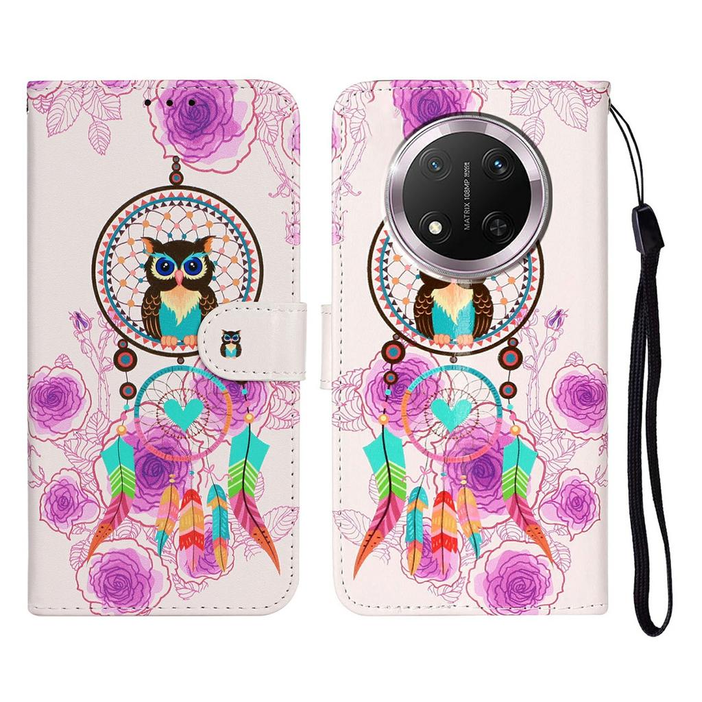 Phone Case For Honor X9c 5G/Magic7 Lite 5G/X60 Pro 5G Pattern Leather Wallet Cover