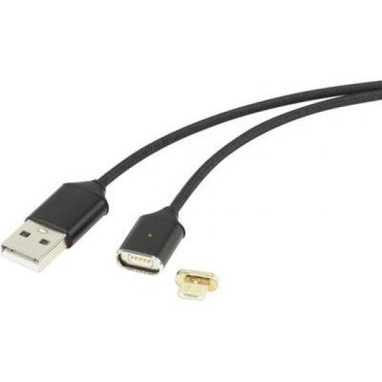 Câble micro-usb renkforce magnetsafe 1490969 uygun fiyatlı satın alın ...