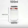 Heat-Resistant Explosion-Proof Glass Jar with Thickened Sealing