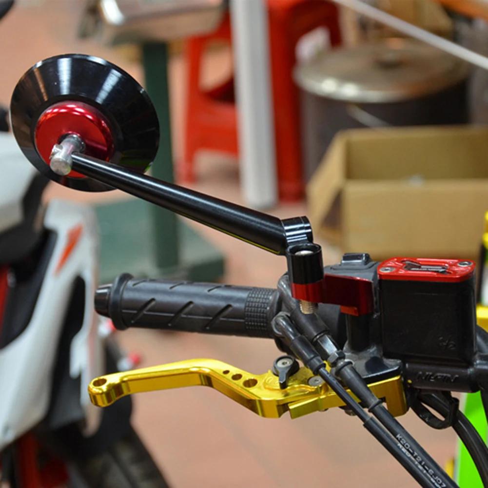2 STÜCKE Universal Motorrad Rückspiegel Verlängerung Riser Extend Adapter Modifizierte Vordere Transfer Basis Verbreiterung Halterung