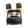 Liuquan Black Dashboard Air Vents for VW Jetta MK5/Golf 5/Rabbit - OEM Part Numbers: 1K0819728, 1K0819703, 1K0819704, 1K0819203