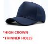 Letní síťovaná baseballová čepice Big Head Plus Size pro muže a ženy, truckerka, prodyšná, nastavitelná, pro venkovní sporty, běh