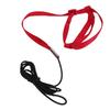 Bird Leash Bite Resistant Adjustable Parrot Flying Training Rope for Walking Attending PartyRed S