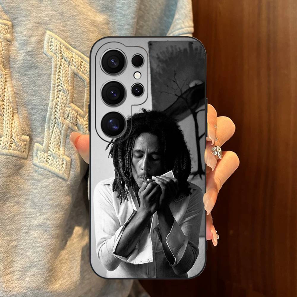 Sänger B-Bob M-Marley Handyhülle Für Samsung S 24 Fe 25 Ultra Plus 20 Lite 21 30 22 23 24 22 Ultra 5G Fundas