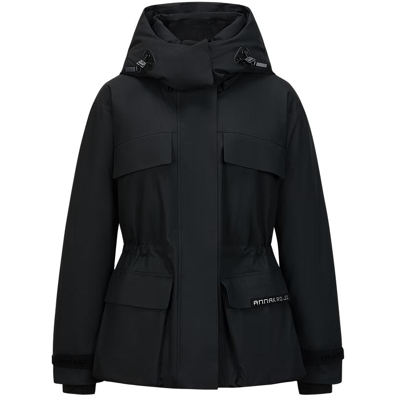 

JUZI ANNAKO Women s Outdoor Hooded Goose Down Jacket XL