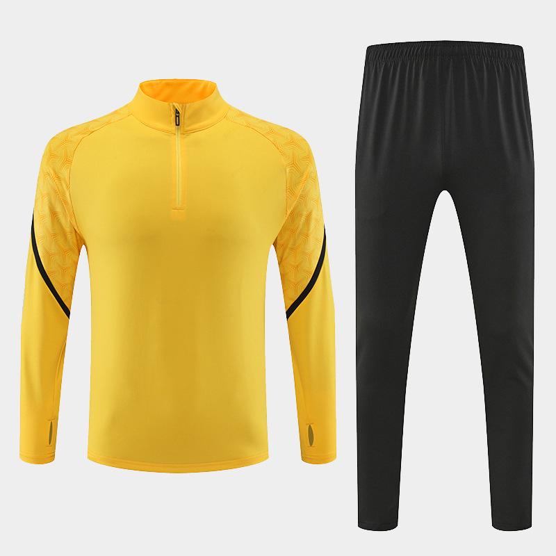 Men's Quick-Dry Sports Suit: Long Sleeve Set for Running, Cycling, Football & Training