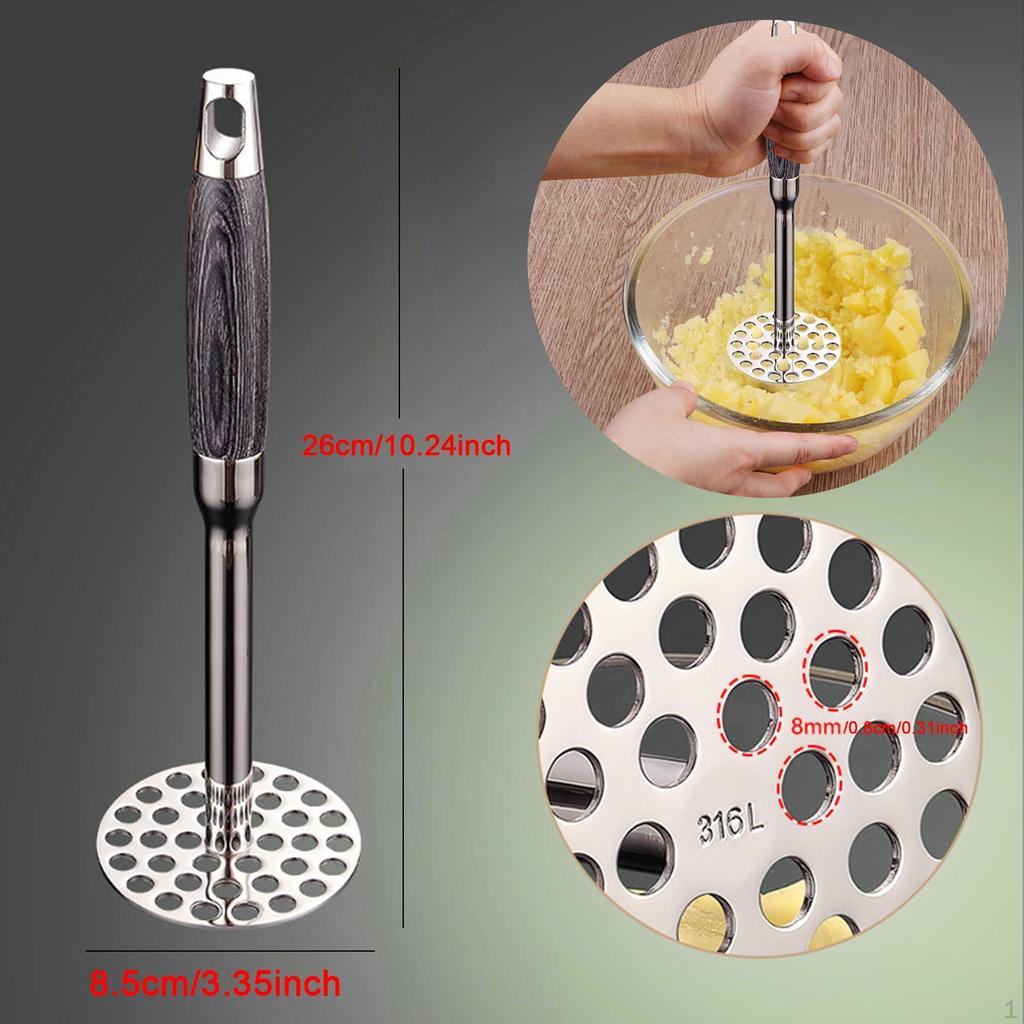 Potato Masher Food Crusher Kitchen Gadgets Hand Press Manual Smash Tool for