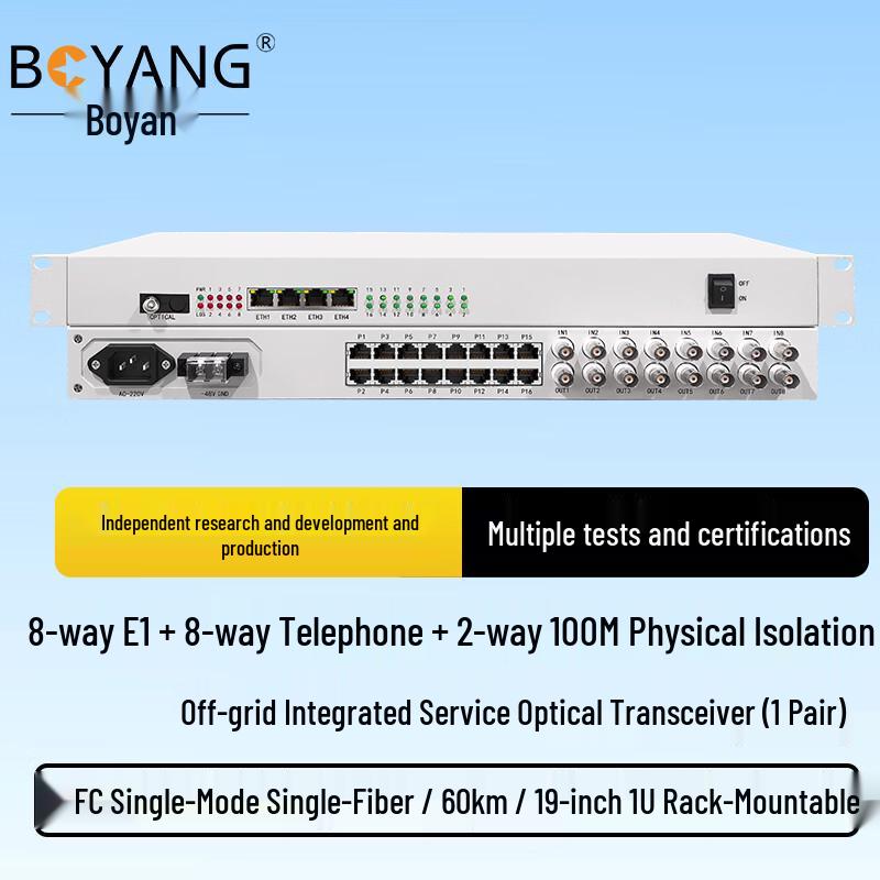 Boyang Integrated Services Fiber Optic Multiplexer