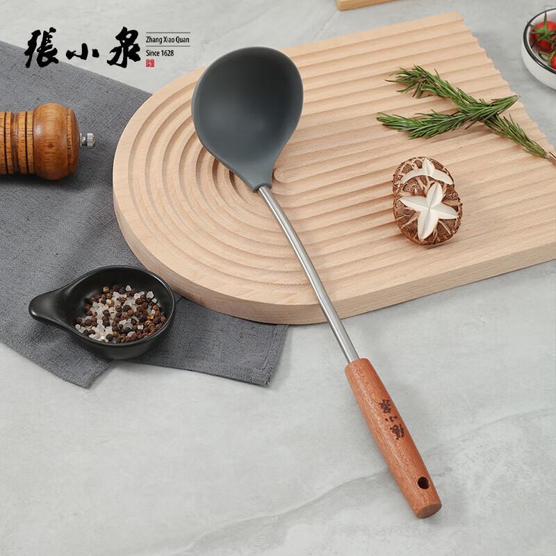 

Zhang Xiaoquan Mu Chu Series Silicone Soup Ladle