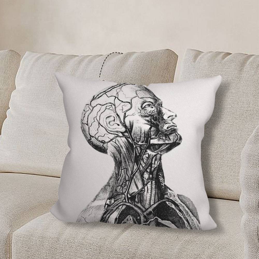 M-Medical Anatomy Art HumanS pillow cover living room sofa cushion cover bedroom room bed pillow cover home decoration