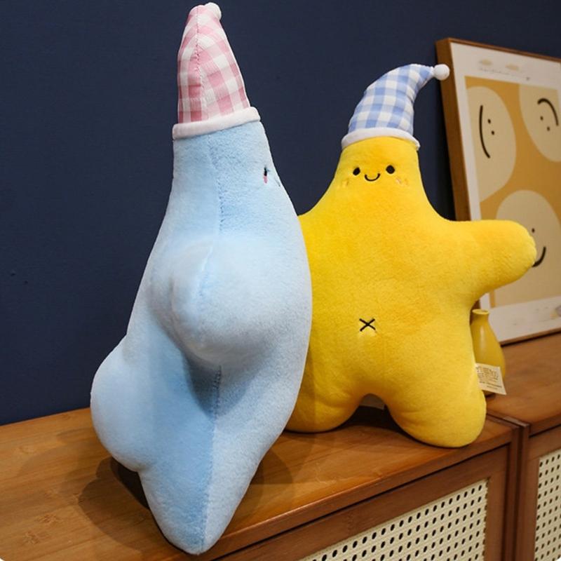 Soft Supportive Starfishes Cushion Relieves Body Fatigue Office Study Use Craft From PP Cotton Ensuring Durability