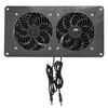 10W 12V Solar Exhaust Fan with Waterproof Solar Panel Air Extractor Solar Fan for Greenhouse Chicken Coop Shed Dog House Outside