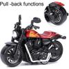 Alloy Motorcycle Model Toy Ornament Simulation Locomotive Boy Toy Multi-color Optional