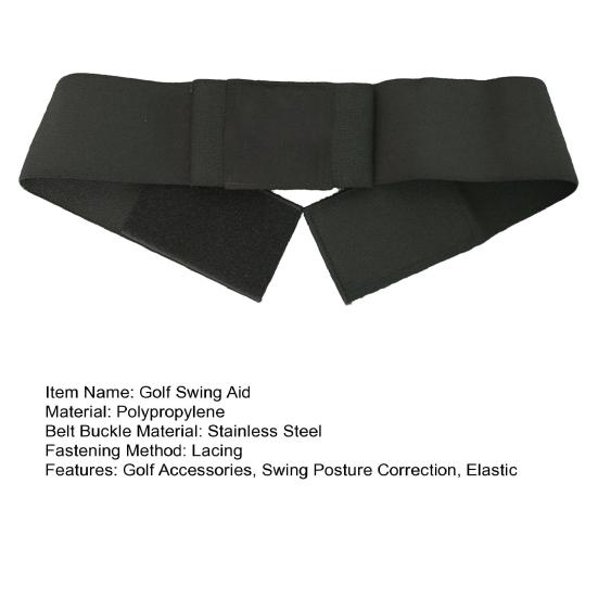 Entraîneur de swing de golf Bande de bras Hommes Femmes Correcteur de posture de swing Bande élastique Golf