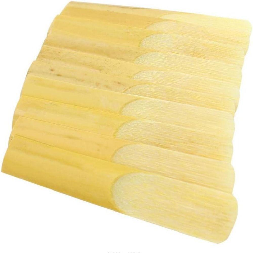 10Pcs with Protective Cover Alto Saxophone Reed Traditional Reeds for Saxophone Alto  Beginners