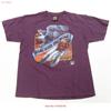 Rare VTG 3D EMBLEM American Biker Ride with the Wind 1993 Eagle T Shirt 90s SZ L Vintage Washed Stretched Slightly Breathable