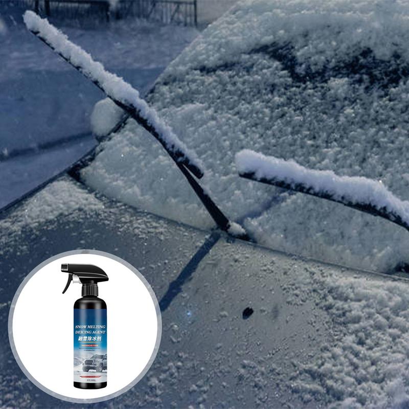 Σπρέι Αποπαγωτικό για Παρμπρίζ Αυτοκινήτου 500ml Παγοδιαλυτικό και Αποπαγωτικό Αποπαγωτικό Τζαμιού Παρμπρίζ Γρήγορη Αποπάγωση Πάγου και Χιονιού