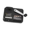 Manual  Rolling Machine Straight Push Stainless Steel S Roller Maker Black