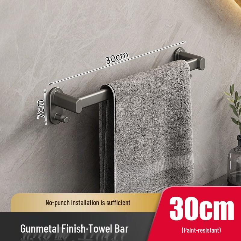 Hondon Space Aluminum Bathroom Towel Rack