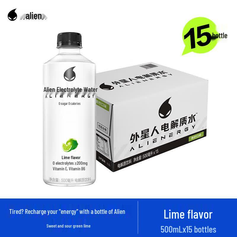Genki Forest Alien Electrolyte Water, Lime