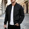 Herren Plus Size Kapuzenjacke Lässig Lockerer Schnitt Farbe Outdoor Windjacke für Frühling und Herbst