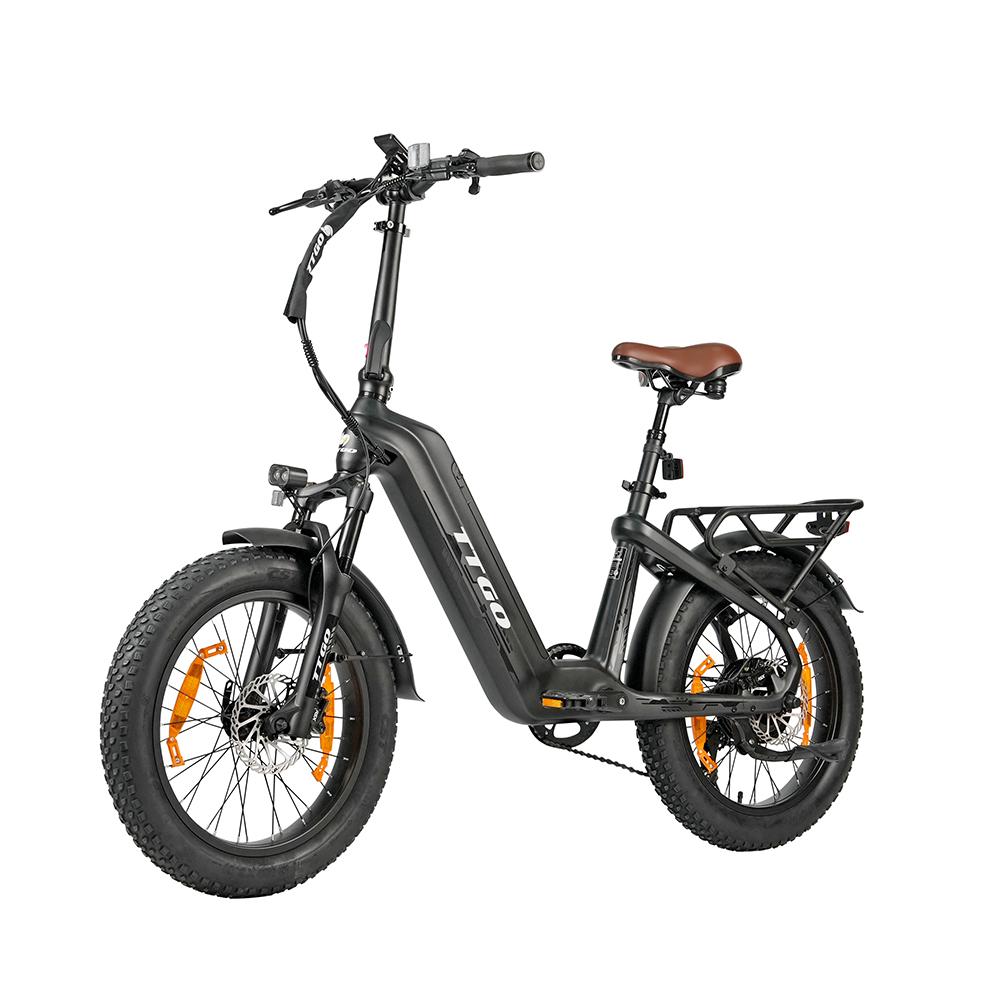 TTGO F8 Elektrofahrrad aus Kohlefaser, 48V 18Ah Versteckte Batterie
