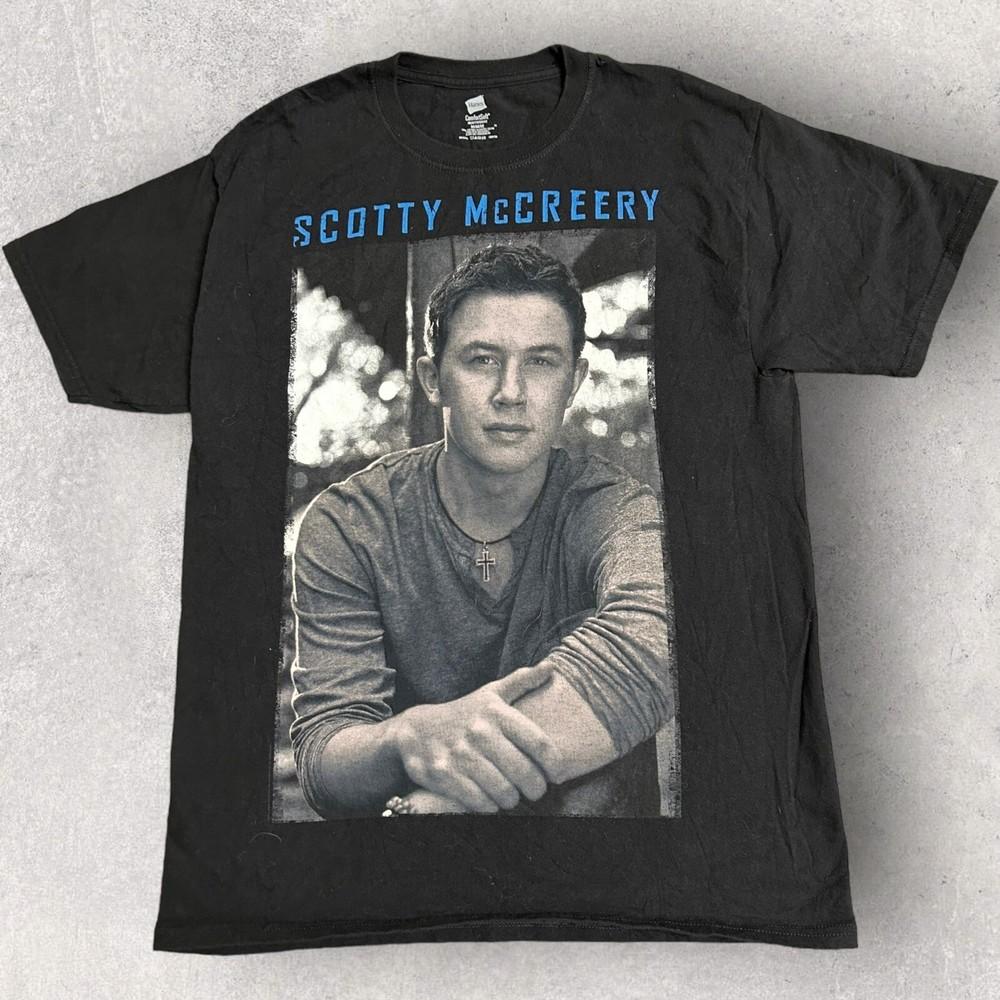 Scotty McCreery 2012 Concert Tour Tee T SHIRT Black Size M Unisex T-Shirt