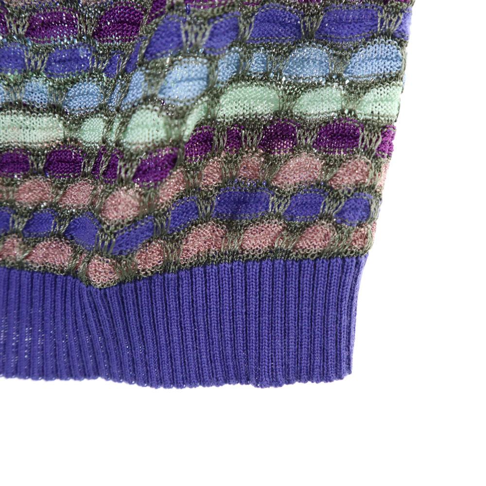 unused Missoni made in Italy knit camisole 38 Purple Women Used