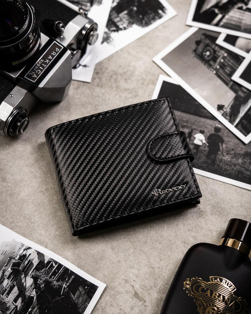 Men's gift set with a stylish leather wallet - Rovicky
