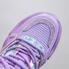 Wysokiej Jakości Damskie Grube Trampki Modne Fioletowe Buty Sportowe Luksusowe Błyszczące Strassowe Damskie Codzienne Buty Tenisowe Damskie PU