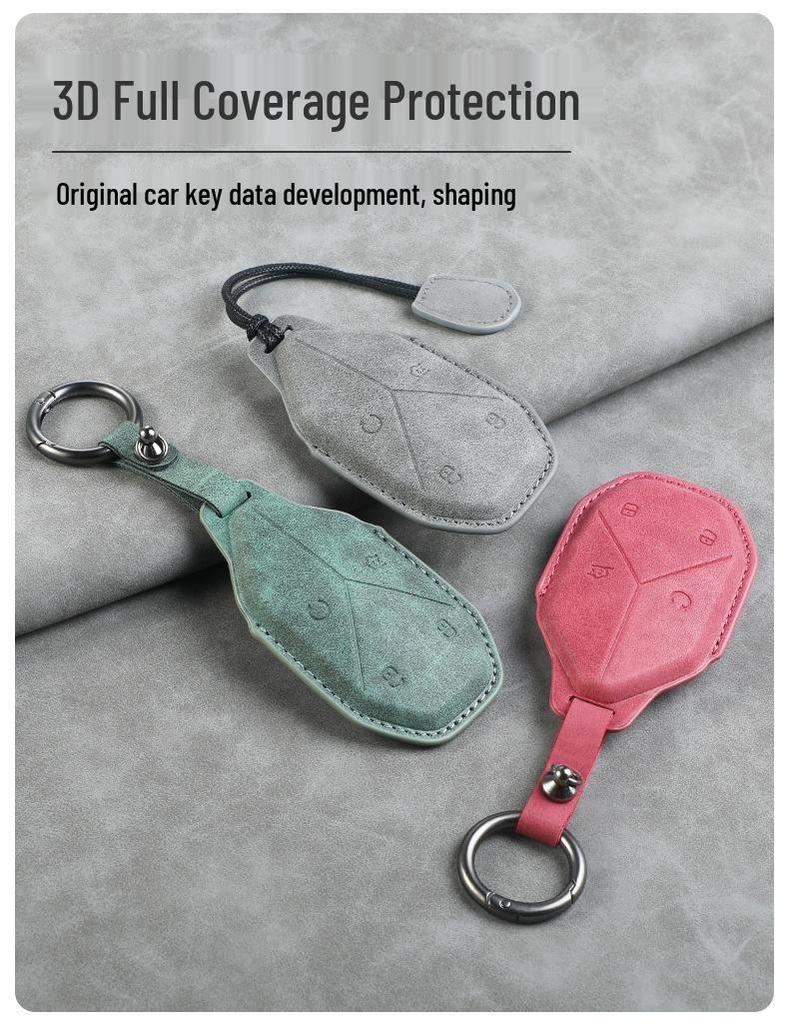 Hochwertige Autoschlüsselhülle für BYD Yangwang U8/U9/U5/U3 - Für Damen & Herren