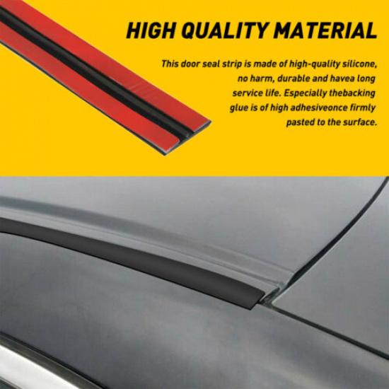 3m T Shape Sunroof Rubber Seal Strip Trim Seal for Car SUV Windshield & sunroof