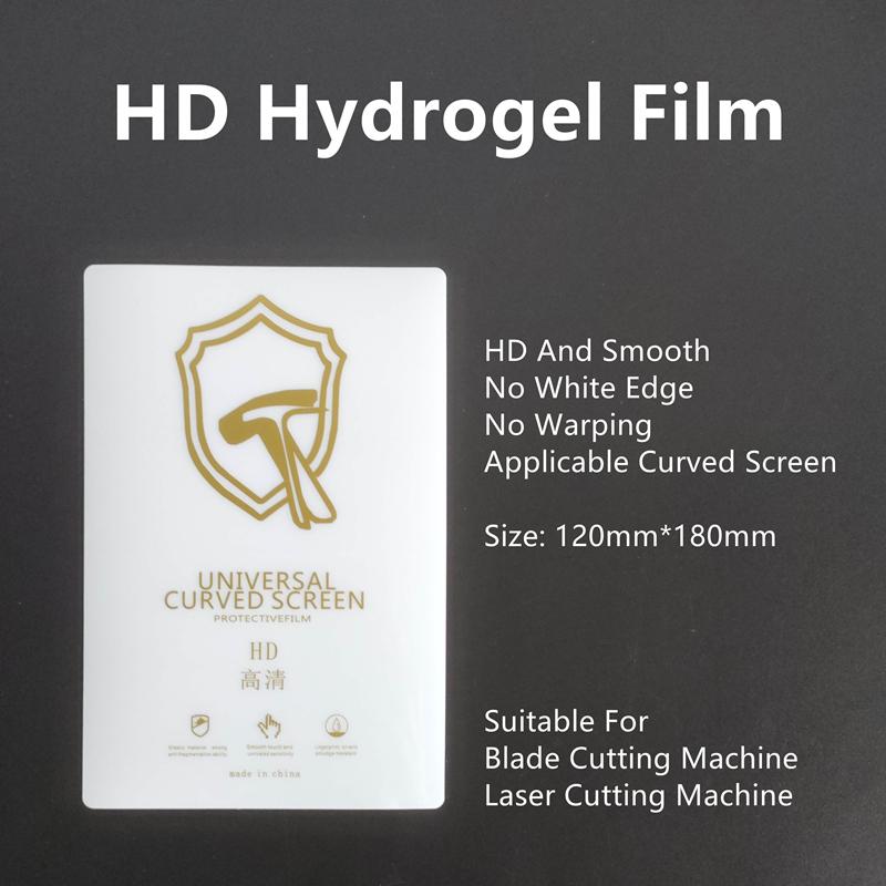 50pcs TPU Flexible Hydrogel Film Mechanic Sheet Curved Screen Protector HD Blue Matte Privacy For Any Cutting Machine Plottter