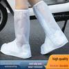 Couvre-bottes imperméables antidérapants épaissis montants pour les voyages en plein air