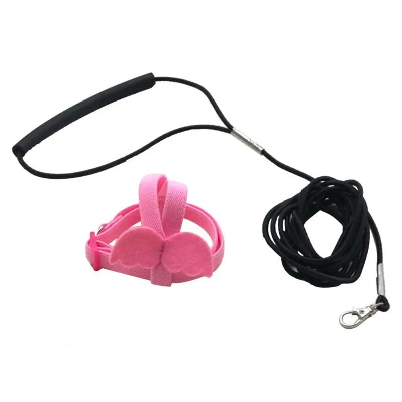 Parrot Training Harness Leash Set Anti-Bite Outdoor Flying Rope For Cockatiels Small Birds Supplies 