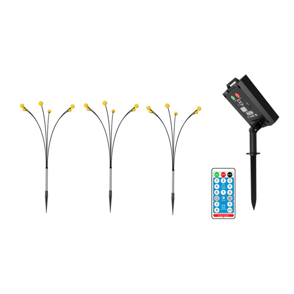 Swing Firefly Solar Lights Waterproof Landscape Solar Lamp Garden Decoration