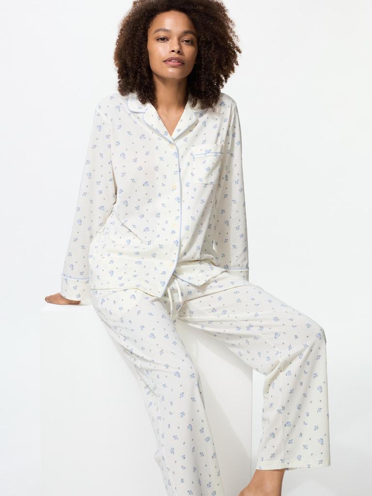 Uniqlo Japan Air Rhythm Cotton Pajamas