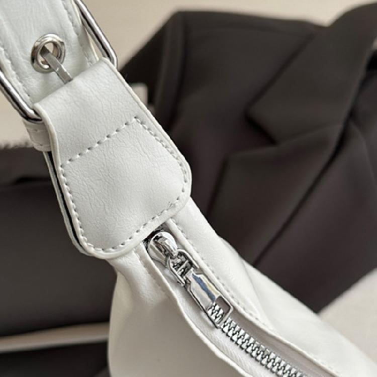 Shoulder Bag for Women Retro Pu Clutch Purses Slings Bag Handbag with Zipper Closure Evening Underarm Purse Saddles Bag