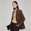 Women's Retro Wool Blend Blazer